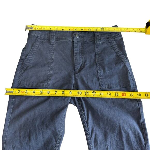 Toad And Co Pants Women's Earthworks Ankle Sz 4 Sustainable Granola Girl Gray - Picture 9 of 11